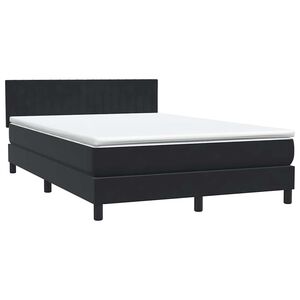 vidaXL &Kappa;&rho;&epsilon;&beta;ά&tau;&iota; Boxspring &mu;&epsilon; &Sigma;&tau;&rho;ώ&mu;&alpha; &Mu;&alpha;ύ&rho;&omicron; 1140x210 &epsilon;&kappa;. &Beta;&epsilon;&lambda;&omicron;ύ&delta;&iota;&nu;&omicron;