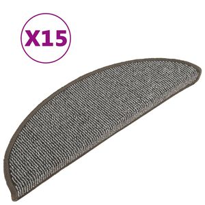 vidaXL &Pi;&alpha;&tau;ά&kappa;&iota;&alpha; &Sigma;&kappa;&alpha;&lambda;&iota;ώ&nu; 15 &tau;&epsilon;&mu;. &Gamma;&kappa;&rho;&iota; &Eta;&mu;ί&sigma;&tau;&rho;&omicron;&gamma;&gamma;&upsilon;&lambda;ά 56x17x3 &epsilon;&kappa;.
