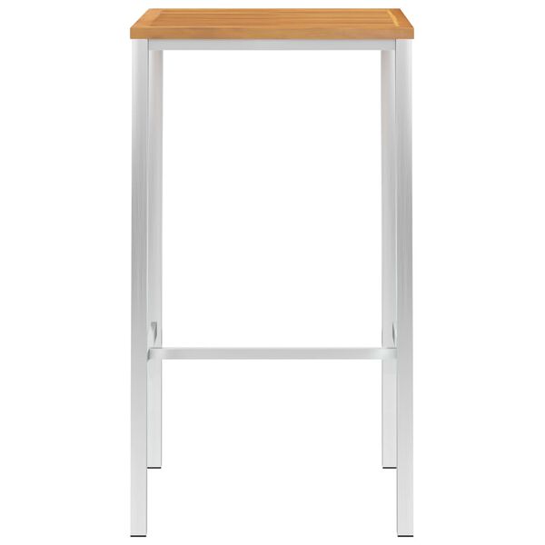 vidaXL &Sigma;&epsilon;&tau; &Epsilon;&pi;ί&pi;&lambda;&omega;&nu; &Mu;&pi;&alpha;&rho; 3 &tau;&epsilon;&mu;. &alpha;&pi;ό &Mu;&alpha;&sigma;ί&phi; &Xi;ύ&lambda;&omicron; Teak / &Alpha;&nu;&omicron;&xi;&epsilon;ί&delta;&omega;&tau;&omicron; &Alpha;&tau;&sigma;ά&lambda;&iota;