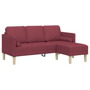 vidaXL &Sigma;&epsilon;&tau; &Kappa;&alpha;&nu;&alpha;&pi;έ &Kappa;ό&kappa;&kappa;&iota;&nu;&omicron; 173 x 131 x 67 &epsilon;&kappa; &Pi;&omicron;&lambda;&upsilon;&epsilon;&sigma;&tau;έ&rho;&alpha;&sigmaf;