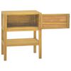 vidaXL Έπιπλο Μπάνιου 60x40x75 εκ. από Μασίφ Ξύλο Teak