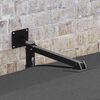vidaXL Ομπρέλα Κήπου Ανθρακί και Μαύρο 248.5 x 247.5 x 160 εκ.
