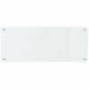 vidaXL Πίσω Πάνελ Κουζίνας 2 pcs Διαφανές 100 x 40 cm σκληρυμένο γυαλί