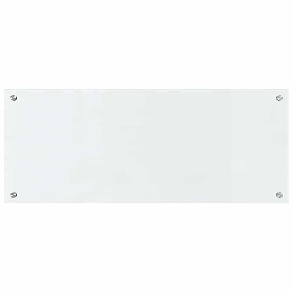vidaXL Πίσω Πάνελ Κουζίνας 2 pcs Διαφανές 100 x 40 cm σκληρυμένο γυαλί