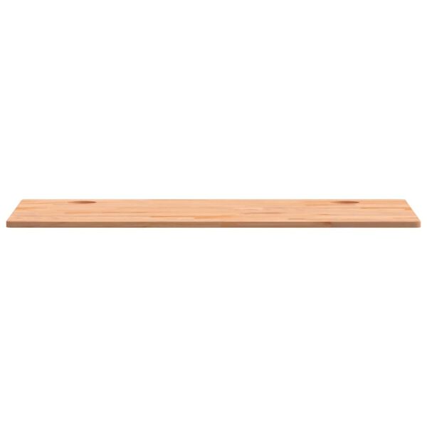 vidaXL Επιφάνεια Γραφείου 110x60x1,5 εκ. από Μασίφ Ξύλο Οξιάς