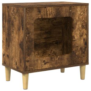 vidaXL &Sigma;&pi;ί&tau;&iota; &Gamma;ά&tau;&alpha;&sigmaf; &Kappa;&alpha;&pi;&nu;&iota;&sigma;&tau;ό &Delta;&rho;ύ&sigmaf; 51 x 30 x 52 &epsilon;&kappa;. &Epsilon;&pi;&epsilon;&xi;&epsilon;&rho;&gamma;&alpha;&sigma;&mu;έ&nu;&omicron; &xi;ύ&lambda;&omicron;