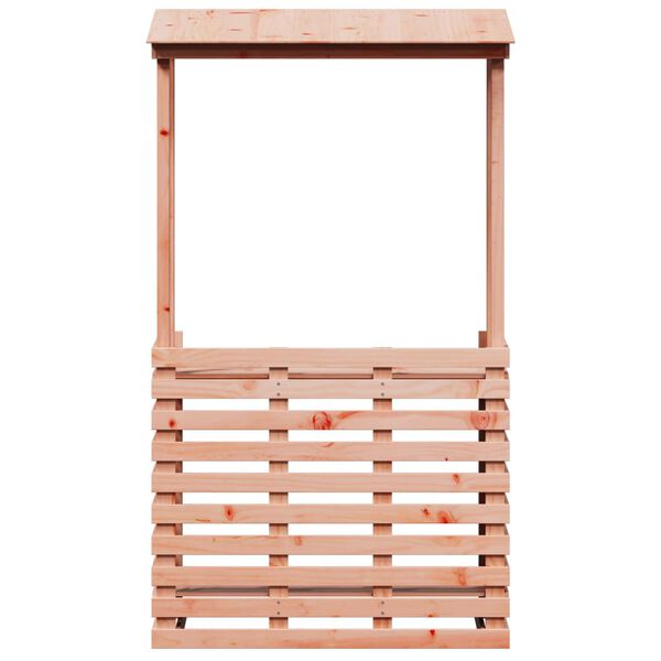 vidaXL Τραπέζι Μπαρ Κήπου με Οροφή 112,5x57x195,5 εκ. Μασίφ Πεύκο