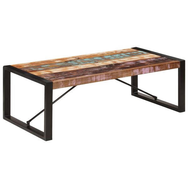 vidaXL Τραπεζάκι Σαλονιού 120 x 60 x 40 εκ. Μασίφ Ανακυκλωμένο Ξύλο