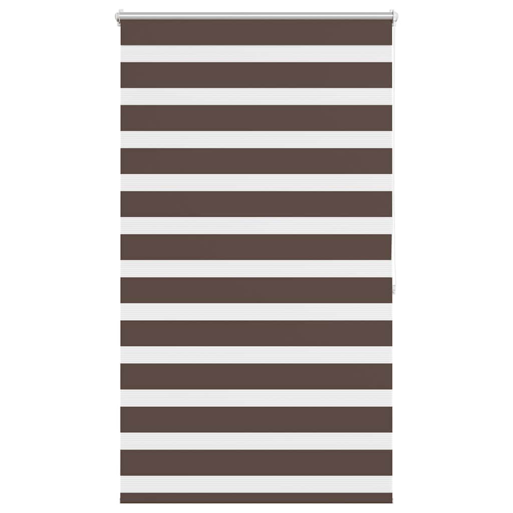 Σύστημα Σκίασης Ρόλερ Zebra Καφέ 100 x 175 εκ.