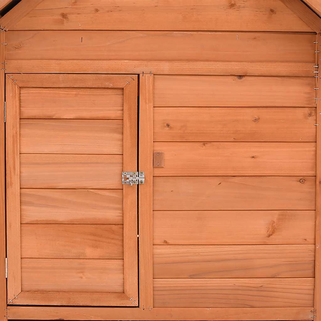 vidaXL Κοτέτσι 150 x 96 x 110 εκ. από Μασίφ Ξύλο Ελάτης