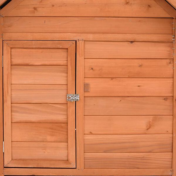 vidaXL Κοτέτσι 150 x 96 x 110 εκ. από Μασίφ Ξύλο Ελάτης