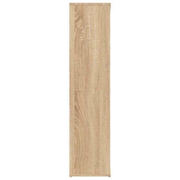 vidaXL Βιβλιοθήκη Χρώμα Sonoma Δρυς 50x25x106 εκ. από Επεξ. Ξύλο