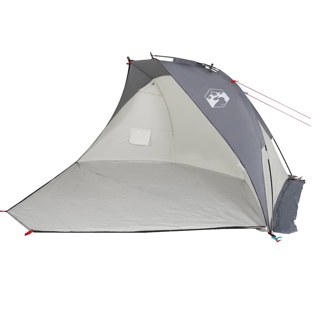 vidaXL Σκηνή Παραλίας Γκρι 268x223x125 εκ. Πολυεστέρας 185T