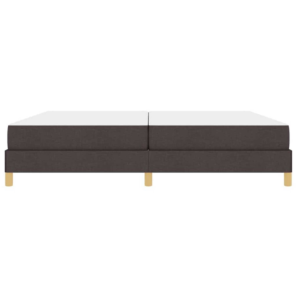 vidaXL Κρεβάτι με ελατήρια Καφέ 200 x 200 cm
