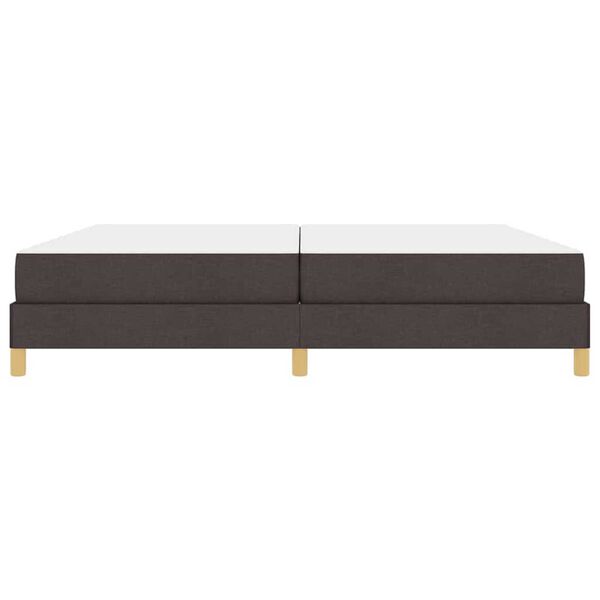 vidaXL Κρεβάτι με ελατήρια Καφέ 200 x 200 cm