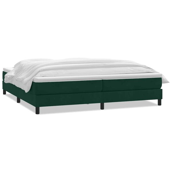 vidaXL &Kappa;&rho;&epsilon;&beta;ά&tau;&iota; Boxspring &mu;&epsilon; &Sigma;&tau;&rho;ώ&mu;&alpha; &Sigma;&kappa;&omicron;ύ&rho;&omicron; &Pi;&rho;ά&sigma;&iota;&nu;&omicron; 200x210&epsilon;&kappa;. &Beta;&epsilon;&lambda;&omicron;ύ&delta;&iota;&nu;&omicron;