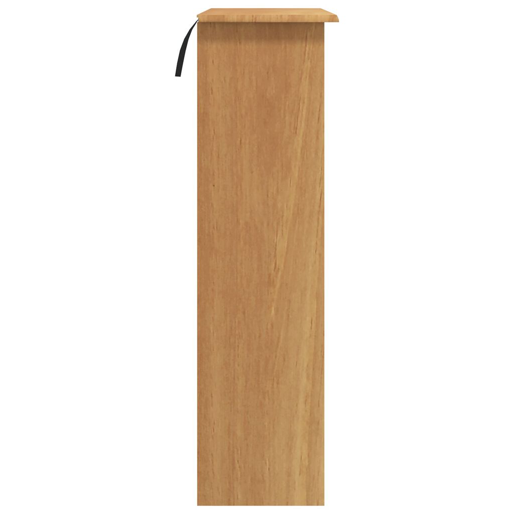 vidaXL Ράφι 'ASKIM'91x30x104 cm Μασίφ Ξύλο Πεύκου