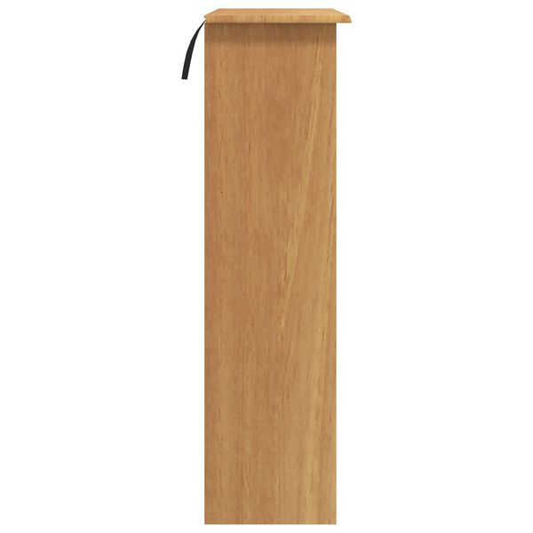vidaXL Ράφι 'ASKIM'91x30x104 cm Μασίφ Ξύλο Πεύκου