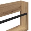 vidaXL &Rho;ά&phi;&iota; &Pi;&epsilon;&rho;&iota;&omicron;&delta;&iota;&kappa;ώ&nu; &mu;&epsilon; &rho;ά&phi;&iota; 2 pcs Artisan Oak 60 x 12 x 30 &epsilon;&kappa;