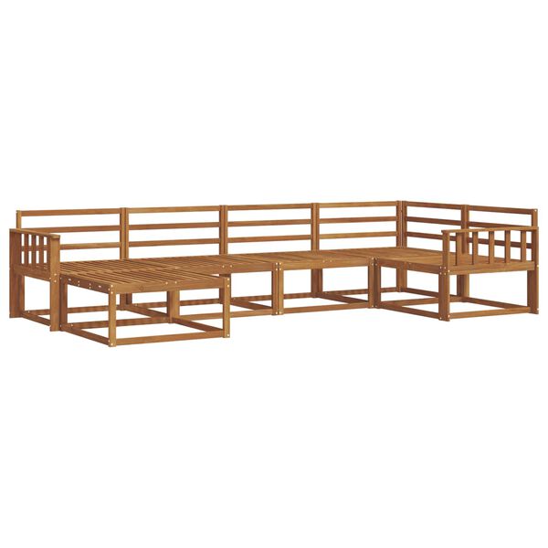 vidaXL &Sigma;&epsilon;&iota;&rho;ά &Kappa;&alpha;&nu;&alpha;&pi;έ &Epsilon;&xi;&omega;&tau;&epsilon;&rho;&iota;&kappa;&omicron;ύ 6 pcs &Phi;&upsilon;&sigma;&iota;&kappa;ό &Sigma;&tau;&epsilon;&rho;&epsilon;ό &Xi;ύ&lambda;&omicron; &Alpha;&kappa;&alpha;&kappa;ί&alpha;&sigmaf;