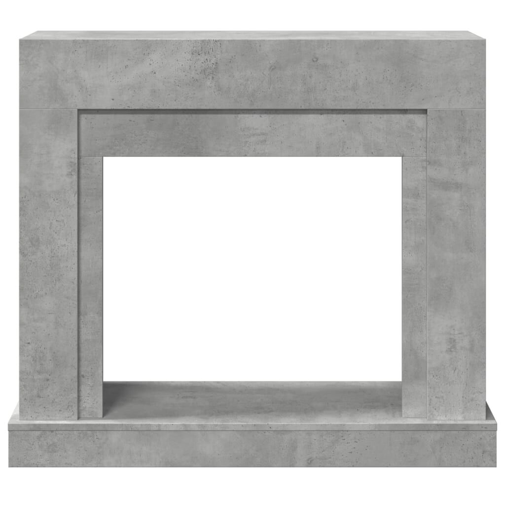 vidaXL Πλαίσιο Τζακιού Γκρι Σκυρ. 100x30x87,5 εκ. από Επεξ. Ξύλο