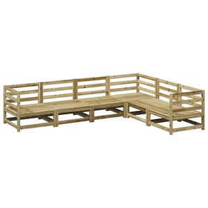 vidaXL &Kappa;&alpha;&nu;&alpha;&pi;έ&sigmaf; &Kappa;ή&pi;&omicron;&upsilon; &Sigma;&epsilon;&tau; 6 &Tau;&epsilon;&mu;&alpha;&chi;ί&omega;&nu; &alpha;&pi;ό &Epsilon;&mu;&pi;&omicron;&tau;&iota;&sigma;&mu;έ&nu;&omicron; &Xi;ύ&lambda;&omicron; &Pi;&epsilon;ύ&kappa;&omicron;&upsilon;