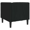 vidaXL Πολυθρόνα Τσέστερφιλντ Μαύρο 71 x 74.5 x 70.5 εκ. Τεχνητό δέρμα