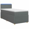 vidaXL &Kappa;&rho;&epsilon;&beta;ά&tau;&iota; box spring &mu;&epsilon; &sigma;&tau;&rho;ώ&mu;&alpha; &Sigma;&kappa;&omicron;ύ&rho;&omicron; &Gamma;&kappa;&rho;&iota; 90 x 190 cm Ύ&phi;&alpha;&sigma;&mu;&alpha;