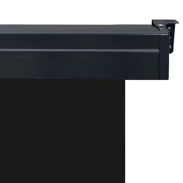 vidaXL Σκίαστρο Βεράντας Πλαϊνό Μαύρο 125 x 250 εκ.