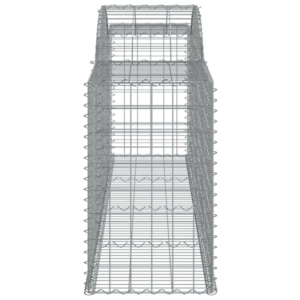 vidaXL Συρματοκιβώτια Τοξωτά 20 τεμ. 300x50x80/100 εκ. Γαλβαν. Ατσάλι