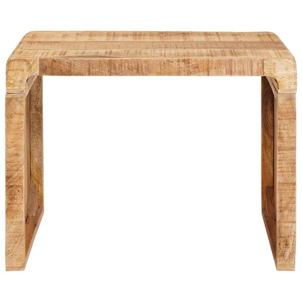 vidaXL End Table &Kappa;&alpha;&phi;έ 60 x 35 x 46 &epsilon;&kappa;. &Sigma;&tau;&epsilon;&rho;&epsilon;ό &xi;ύ&lambda;&omicron; &mu;ά&nu;&gamma;&kappa;&omicron;