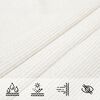 vidaXL Πανί Σκίασης Λευκό 4,5 x 4,5 x 4,5 μ. από HDPE 160 γρ./μ²
