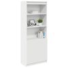 vidaXL Ντουλάπι Λευκό 70x35x180 εκ. από Επεξεργασμένο Ξύλο