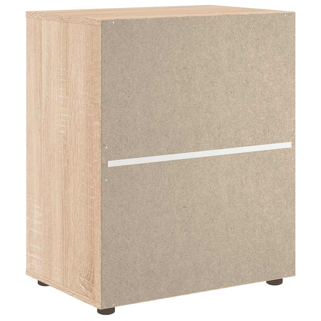 vidaXL Sideboard VISNES Δρυς Sonoma 60x40x73 cm Ξύλο μηχανής