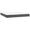 vidaXL &Kappa;&rho;&epsilon;&beta;ά&tau;&iota; Boxspring &mu;&epsilon; &Sigma;&tau;&rho;ώ&mu;&alpha; &Sigma;&kappa;&omicron;ύ&rho;&omicron; &Gamma;&kappa;&rho;&iota; 160x200 &epsilon;&kappa;. &Beta;&epsilon;&lambda;&omicron;ύ&delta;&iota;&nu;&omicron;