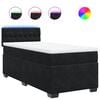 vidaXL &Kappa;&rho;&epsilon;&beta;ά&tau;&iota; Boxspring &mu;&epsilon; &Sigma;&tau;&rho;ώ&mu;&alpha; &Mu;&alpha;ύ&rho;&omicron; 80 x 200 &epsilon;&kappa;. &Beta;&epsilon;&lambda;&omicron;ύ&delta;&iota;&nu;&omicron;