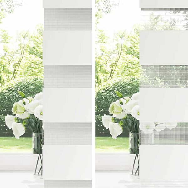 Ρόλερ Ζebra Λευκό 40 x 100cm