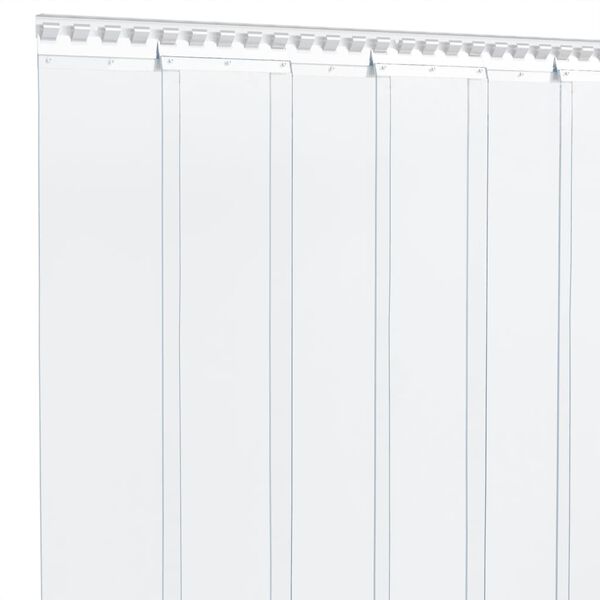 vidaXL Λωριδοκουρτίνα Διαφανής 50 μ. 200 χιλ. x 1,6 χιλ. από PVC