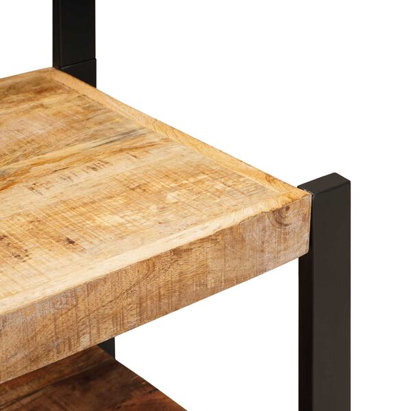 vidaXL Κονσόλα εισόδου 40x40x90 εκ Στέρεο τραχύ ξύλο μάνγκο