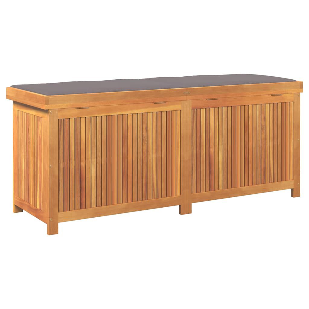 vidaXL Κουτί Μαξιλαριών Εξ. Χώρου 150x50x60,5 εκ. Μασίφ Ξύλο Ελάτης