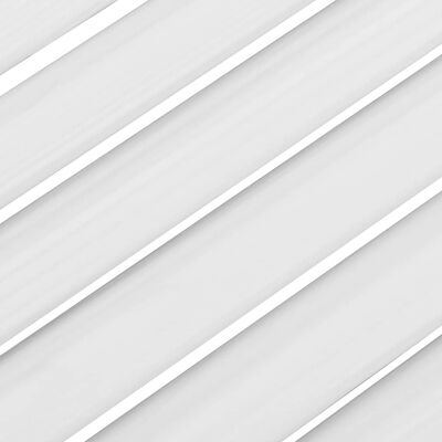 vidaXL Πόρτες ντουλαπιών Louvred Design 2 τεμάχια Λευκό 39,5x29,5 cm