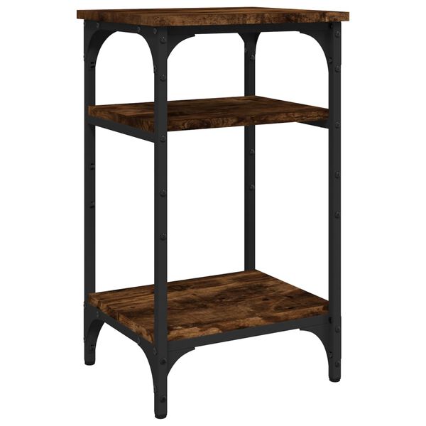 vidaXL Βοηθητικό Τραπέζι Καπνιστή Δρυς 35x30x60 εκ. Επεξεργασμένο Ξύλο