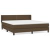 vidaXL &Kappa;&rho;&epsilon;&beta;ά&tau;&iota; Boxspring &mu;&epsilon; &Sigma;&tau;&rho;ώ&mu;&alpha; &Sigma;&kappa;&omicron;ύ&rho;&omicron; &Kappa;&alpha;&phi;έ 180x200 &epsilon;&kappa; &Upsilon;&phi;&alpha;&sigma;&mu;ά&tau;&iota;&nu;&omicron;