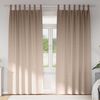 vidaXL &Kappa;&omicron;&upsilon;&rho;&tau;ί&nu;&epsilon;&sigmaf; &Mu;&alpha;ύ&rho;&eta;&sigmaf; Ύ&phi;&alpha;&nu;&sigma;&eta;&sigmaf; &mu;&epsilon; &Delta;&alpha;&chi;&tau;&upsilon;&lambda;ί&delta;&iota;&alpha; 2 pcs Taupe