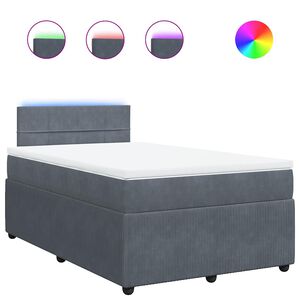 vidaXL &Kappa;&rho;&epsilon;&beta;ά&tau;&iota; Boxspring &mu;&epsilon; &Sigma;&tau;&rho;ώ&mu;&alpha; &Sigma;&kappa;&omicron;ύ&rho;&omicron; &Gamma;&kappa;&rho;&iota; 120x190 &epsilon;&kappa;. &Beta;&epsilon;&lambda;&omicron;ύ&delta;&iota;&nu;&omicron;