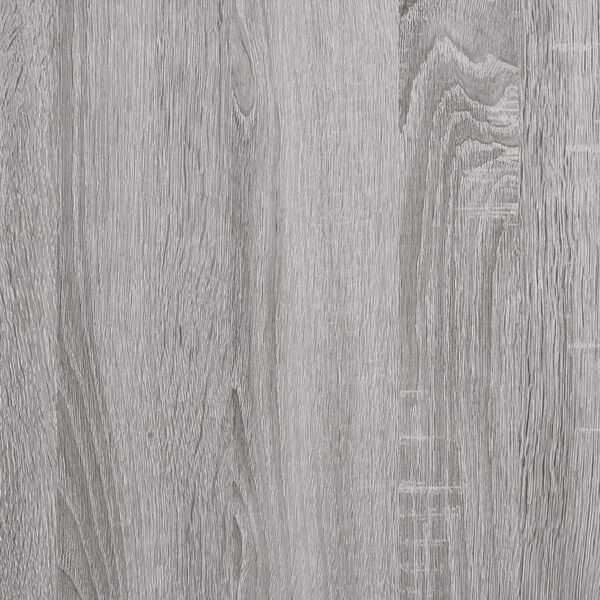 vidaXL Γραφείο Τρόλεϊ Sonoma Γκρι 60x45x60 εκ. από Επεξεργασμένο Ξύλο