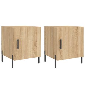 vidaXL &Kappa;&omicron;&mu;&omicron;&delta;ί&nu;&alpha; 2 &tau;&epsilon;&mu;. Sonoma &Delta;&rho;&upsilon;&sigmaf; 40x40x50 &epsilon;&kappa;. &alpha;&pi;ό &Epsilon;&pi;&epsilon;&xi;&epsilon;&rho;&gamma;&alpha;&sigma;&mu;έ&nu;&omicron; &Xi;ύ&lambda;&omicron;