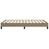 vidaXL Σκελετός Κρεβατιού Χωρίς Στρώμα Taupe 120x200 εκ. Υφασμάτινο