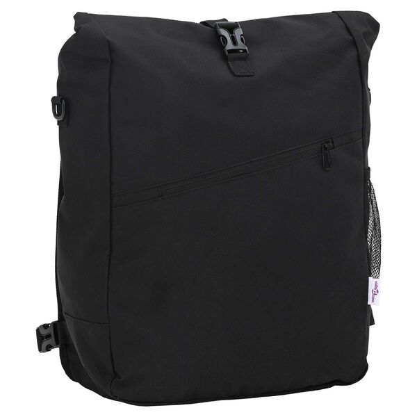 vidaXL Τσάντα Ποδηλάτου για Ρακέτα 25 L Μαύρη 33x16x48 εκ.
