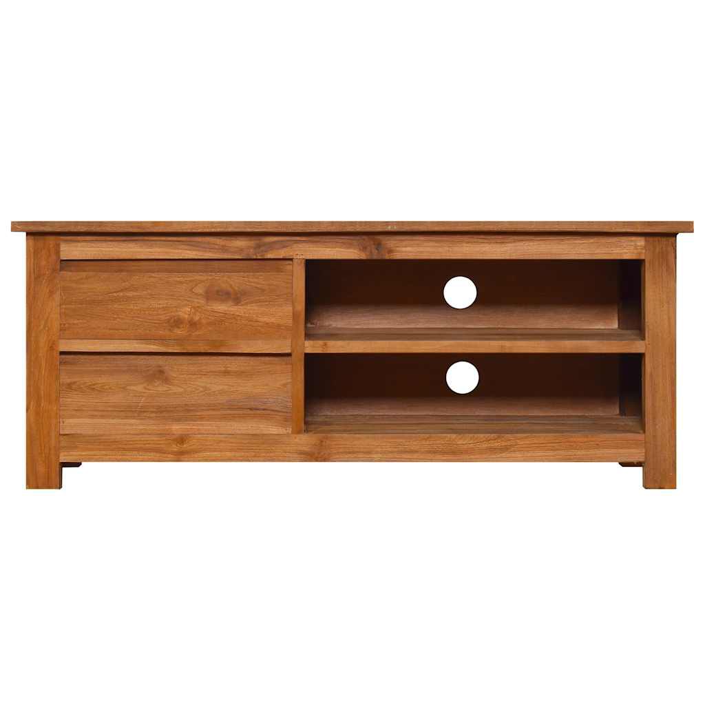 vidaXL Έπιπλο Τηλεόρασης 100 x 30 x 40 εκ. από Μασίφ Ξύλο Teak
